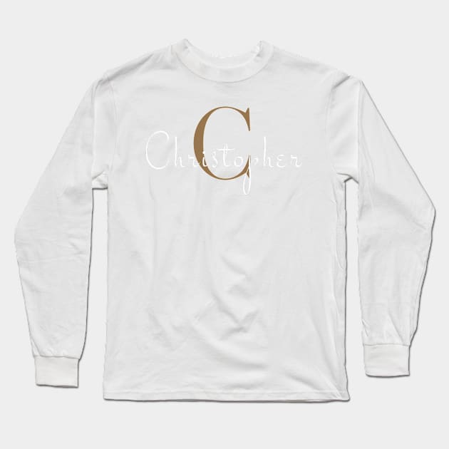 I am Christopher Long Sleeve T-Shirt by AnexBm